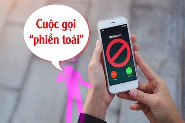 Gọi điện làm phiền người khác là hành vi bị pháp luật nghiêm cấm